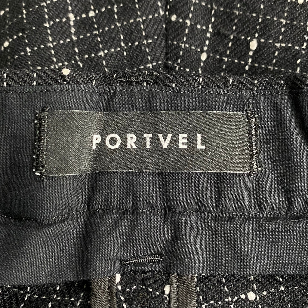 PORTVEL ポートヴェル / SLACKS REFLECTOR TWEED スラックス パンツ 参考定価：35,000+tax SIZE：1