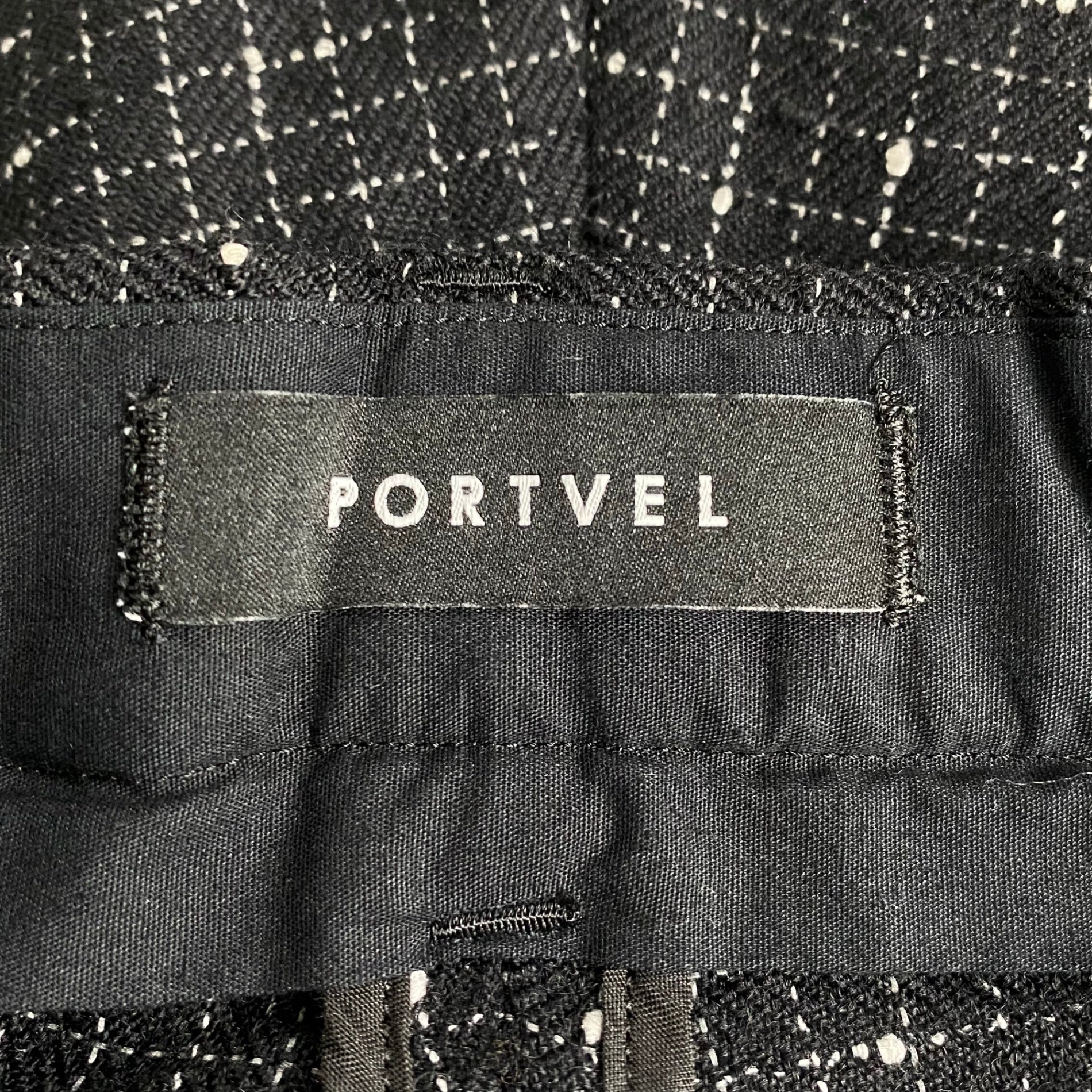 PORTVEL ポートヴェル / SLACKS REFLECTOR TWEED スラックス パンツ 参考定価：35,000+tax SIZE：1