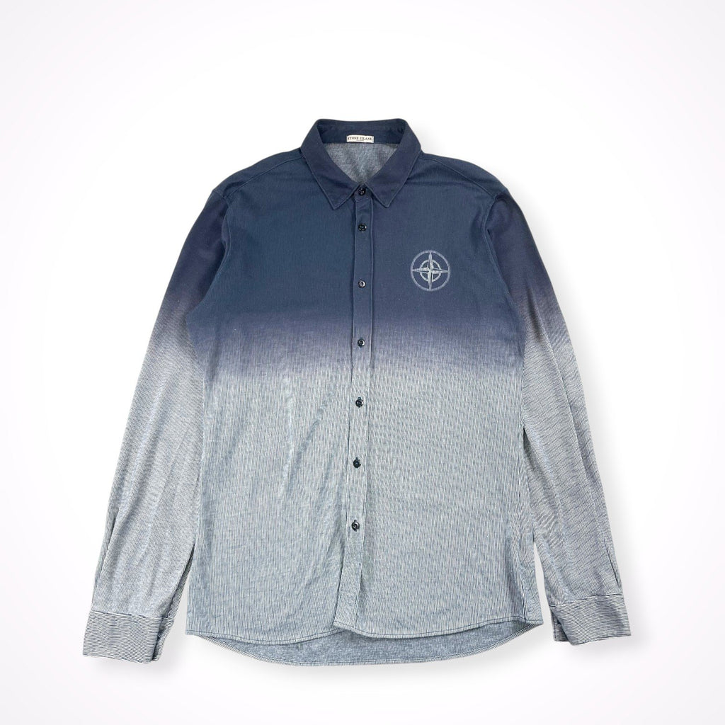 STONE ISLAND / 10SS グラデーションコンパスロゴシャツ SIZE:L