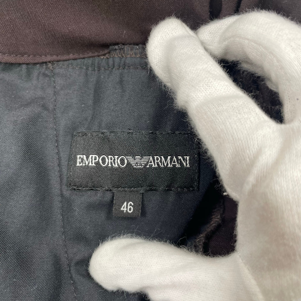 EMPORIO ARMANI エンポリオ アルマーニ / ハイゲージイージーパンツ 参考定価：40,000程度 SIZE：25
