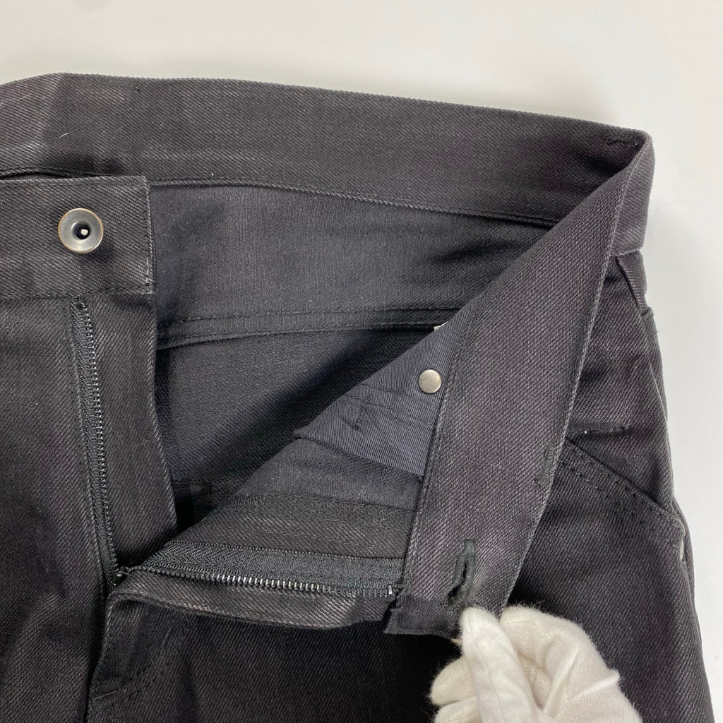 NUMERO UNO ヌメロ ウーノ  小沢宏氏 / クロップドデニムパンツ ブラック 参考定価：25,000程度 SIZE：32