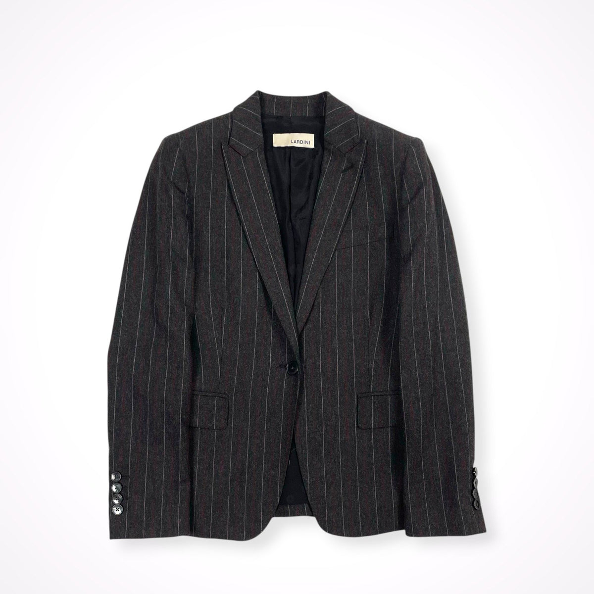 LARDINI / セットアップスーツ ダークグレー 参考定価：250,000程度 SIZE:38