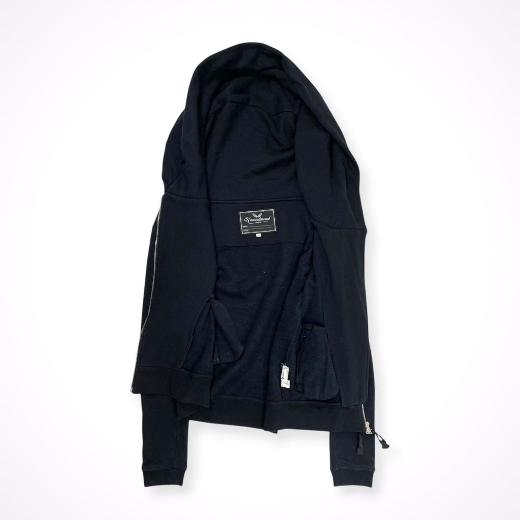 UNCONDITIONAL LONDON / ダークウェア ライダースビッグフーディ SIZE:XS