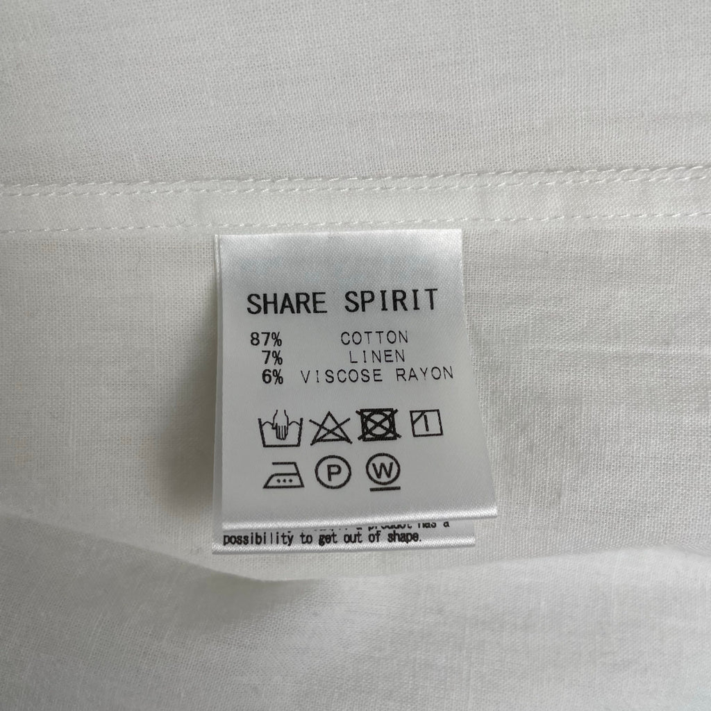 SHARE SPIRIT シェアースピリット / Wing Collar Shirt FS2319 参考定価：39,000+tax SIZE:48