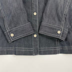 courreges / ヴィンテージデニム タイトシャツジャケット 参考定価：45,000程度 SIZE:11