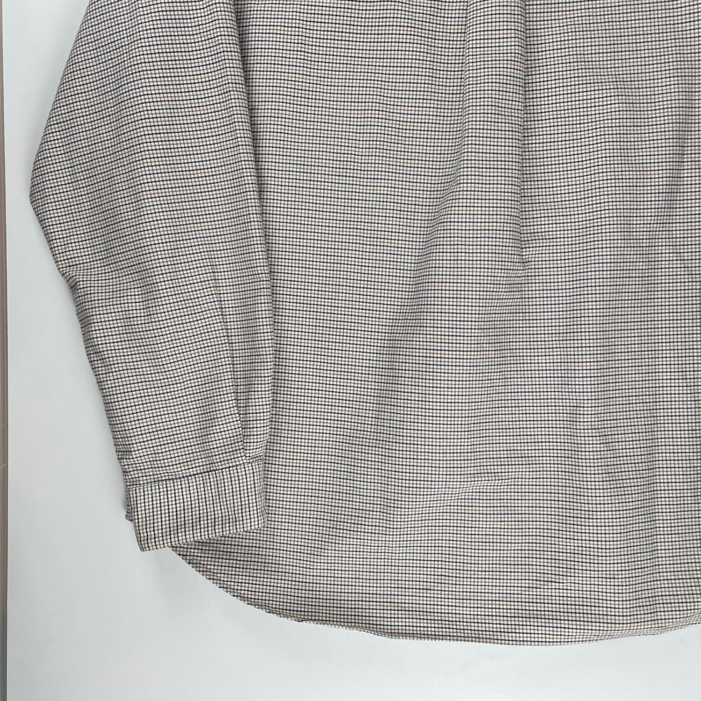 Steven Alan スティーブンアラン / OXFORD TATTERSALL REGULAR COLLAR SHIRT-NERD 参考定価：16,000+tax SIZE：L