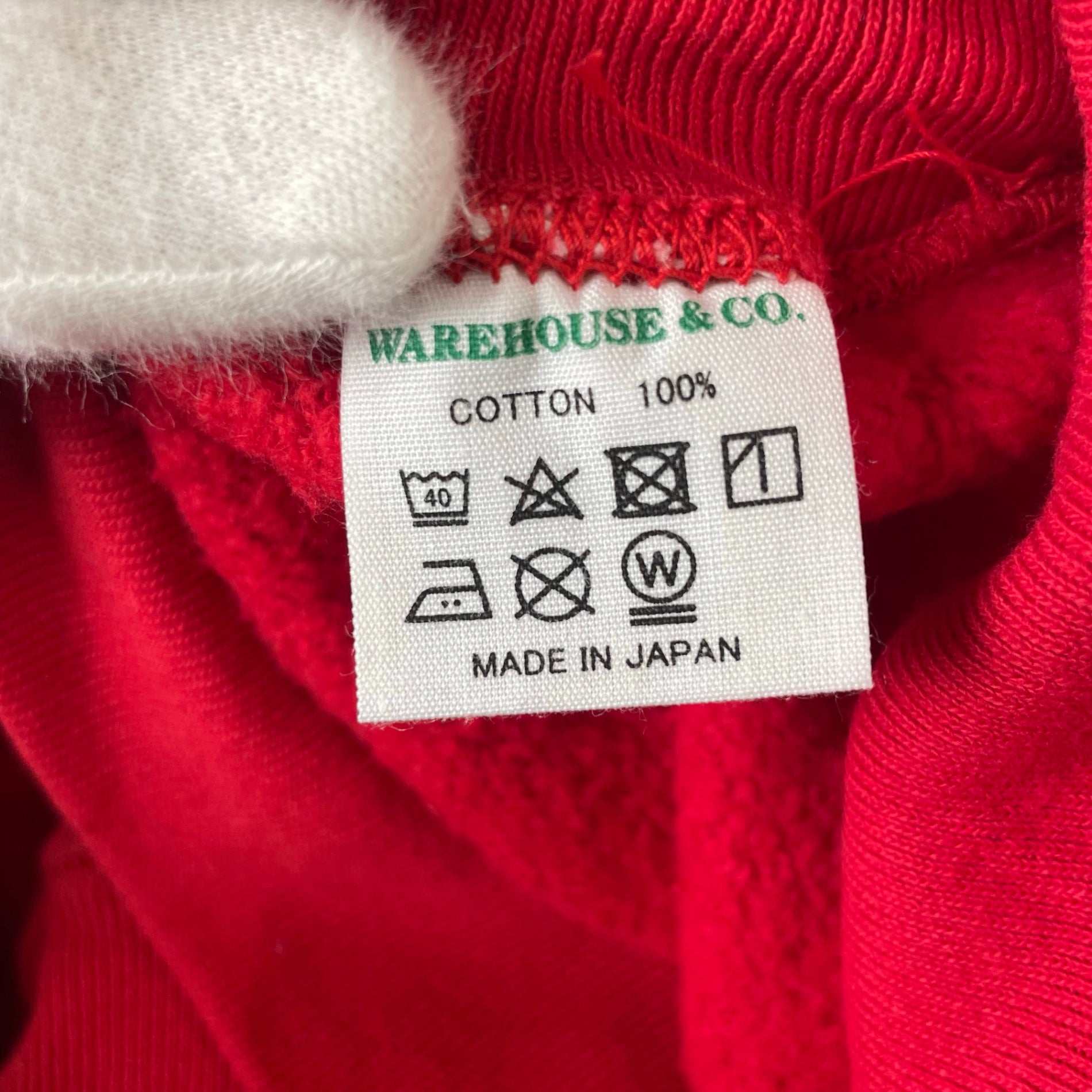 WAREHOUSE × BEAMS PLUS ウェアハウス ビームスプラス / コラボ Sweat Hoodie タグ付 参考定価：20,500+tax SIZE:42