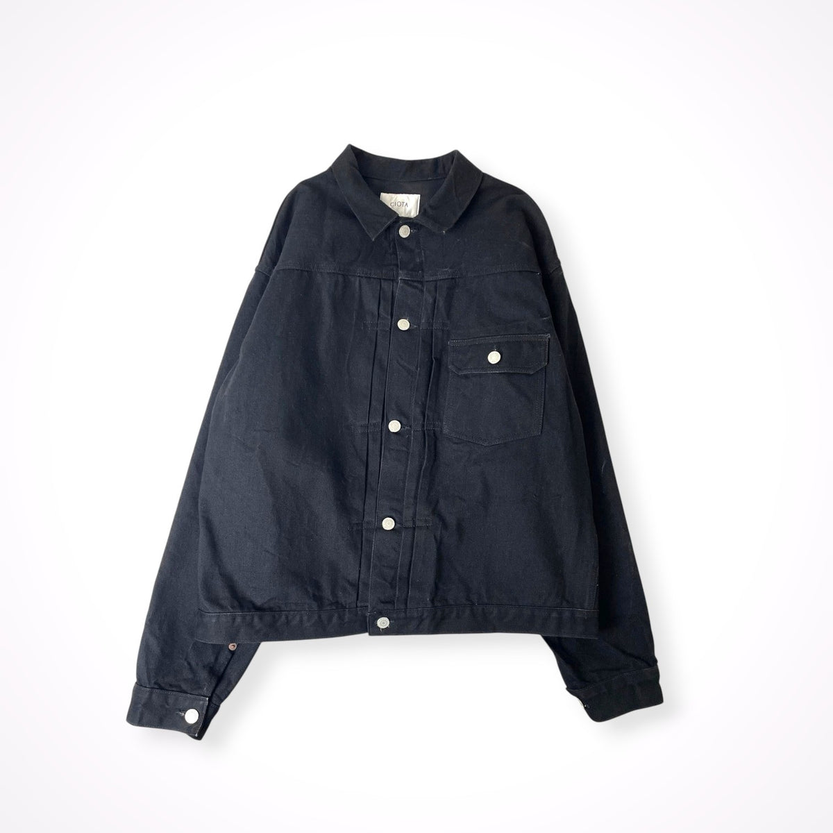 CIOTA / Single Pocket Denim Jacket 参考定価：45,000+tax SIZE：48
