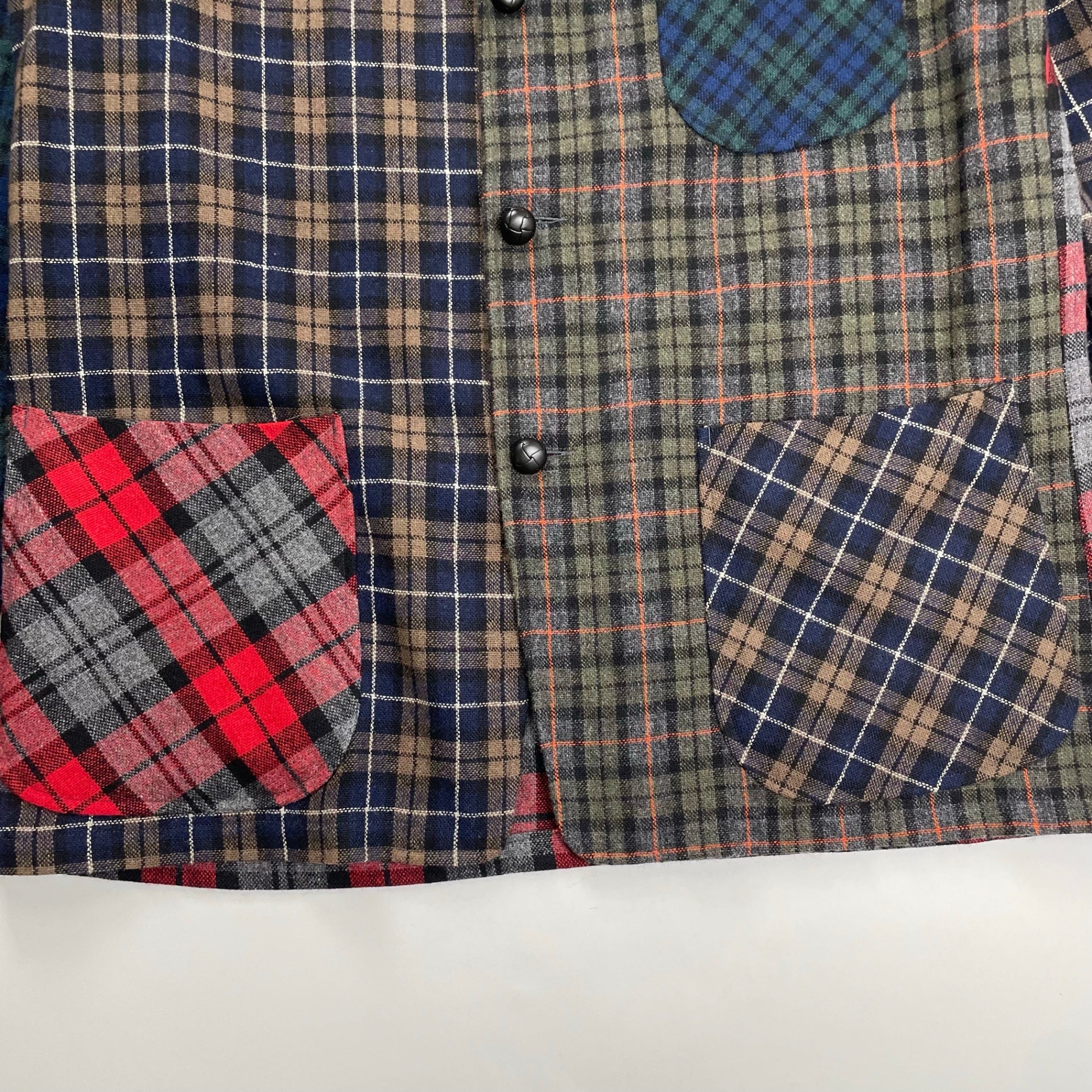 BEAMS PLUS × Jizi / コラボ Shirt Jacket クレイジーパターン ジャケット 25周年モデル 限定11着 参考定価：65,000程度 SIZE:L