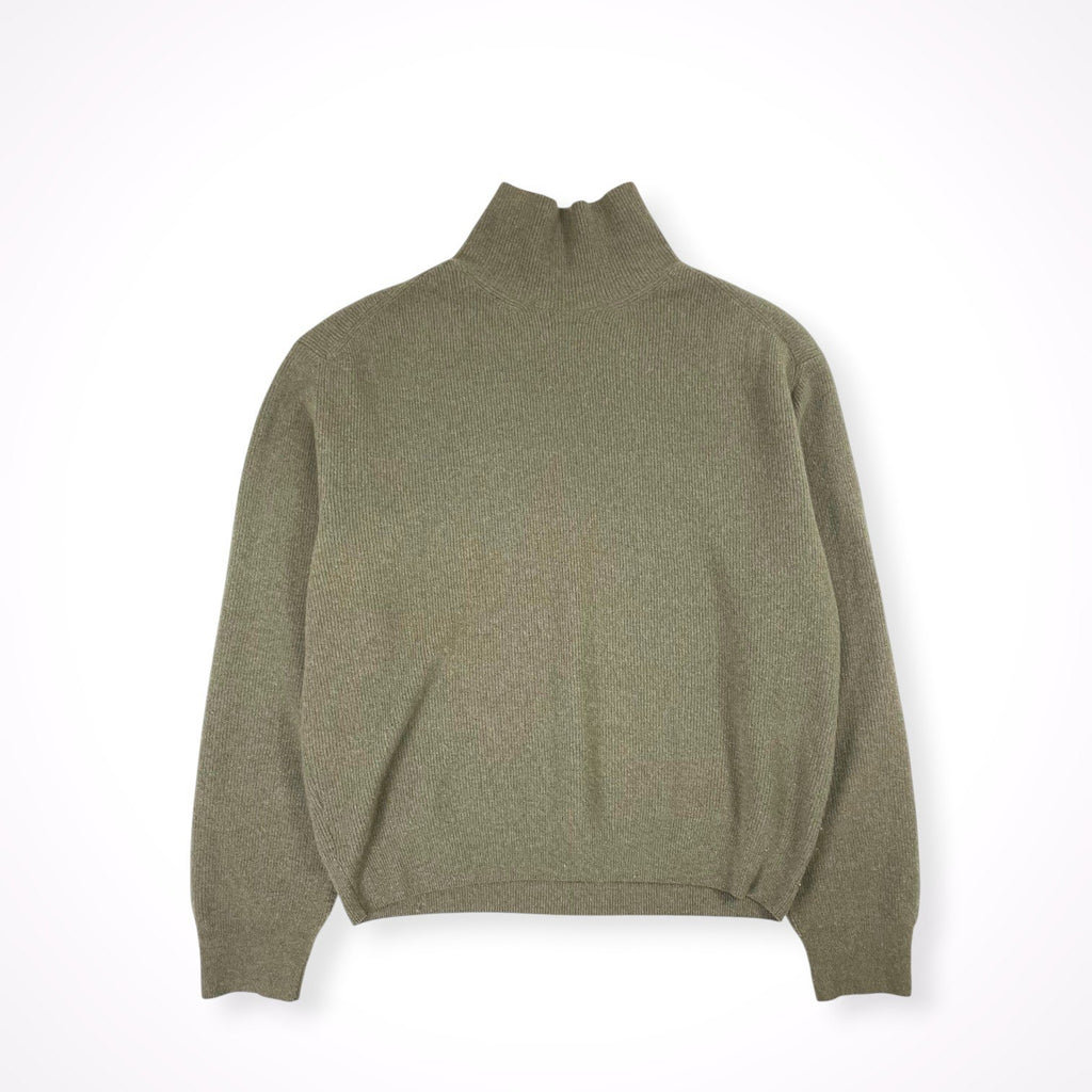 LEMAIRE / リブタートルネックニット 参考定価：90,000程度 SIZE:L