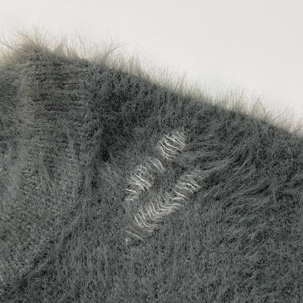 NUTEMPEROR ヌートエンペラー ナットエンペラー / Vegetable Project モヘアニット グレー SIZE：2