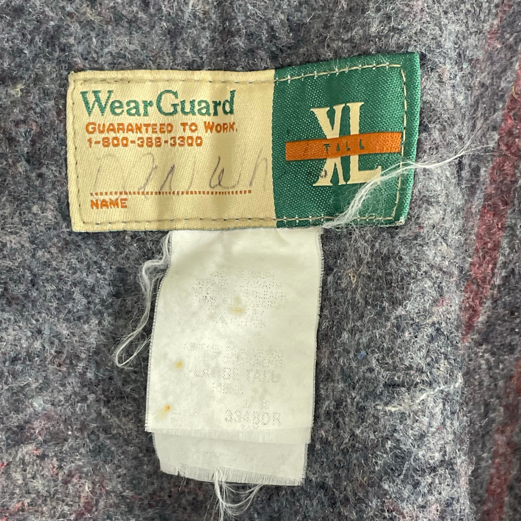 Wear Guard / 90s ブランケット付ダック地ワークジャケット SIZE：XL