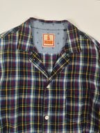 BARACUTA / マドラスチェック リネンシャツジャケット 参考定価：35,000程度 SIZE:42
