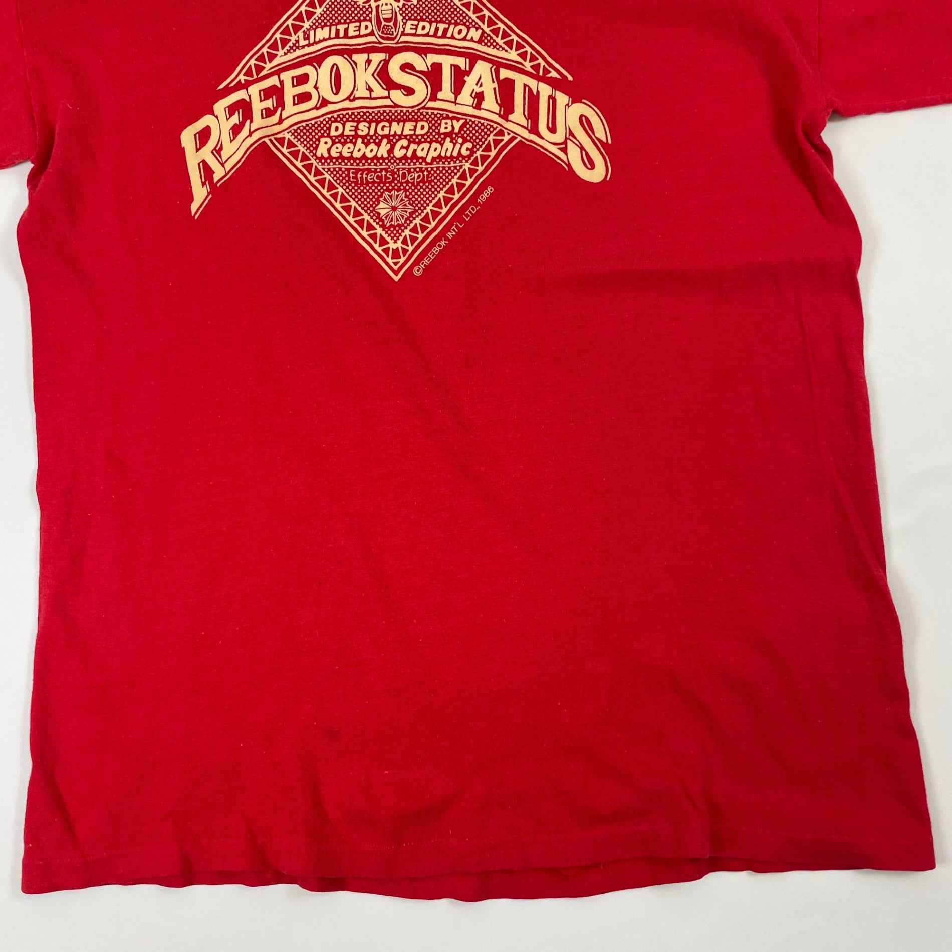 Reebok リーボック / 86年製 USA製 LIMITED EDITION Tシャツ SIZE：L