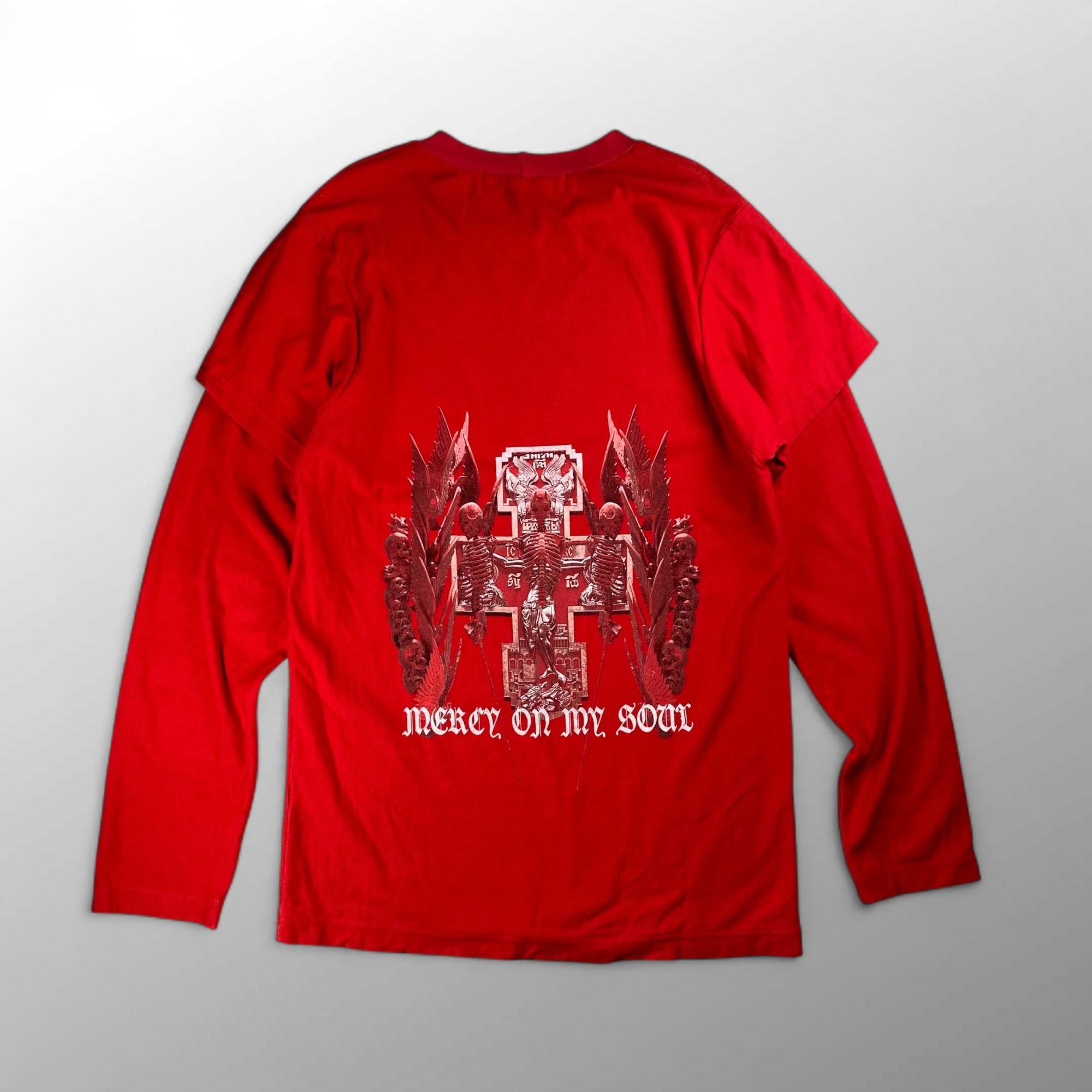 CAVIALE カビアーレ / レイヤード Ｔシャツ ロンドン発 イギリス製 nubian取り扱い  SIZE：S（L程度）