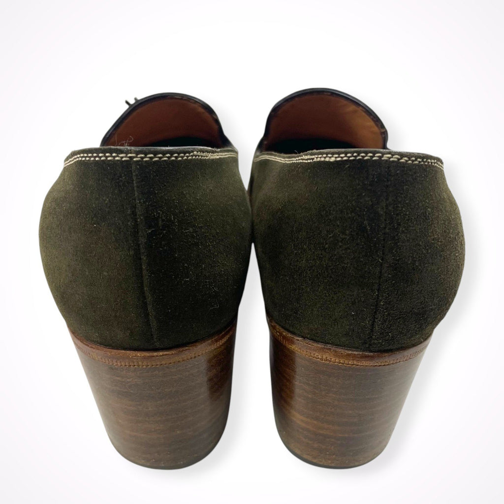 Le Yucca's / スウェードスリッポン ローファー 箱・布袋付 SIZE：36