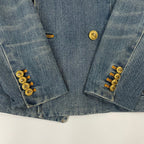 POLO RALPH LAUREN / ダブルブレストデニムブレザー 参考定価：60,000程度 SIZE:4