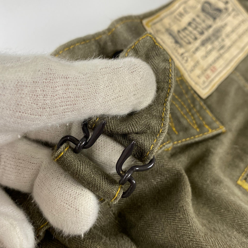 RRL ダブルアールエル / オフィサーリネンコットンヘリンボーンパンツ 23SS 参考定価：52,000+tax SIZE:28×30