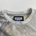 MAISON SPECIAL メゾンスペシャル / Abstract Prime-Over Crew Neck T-Shirt Tシャツ SIZE：2(L程度)