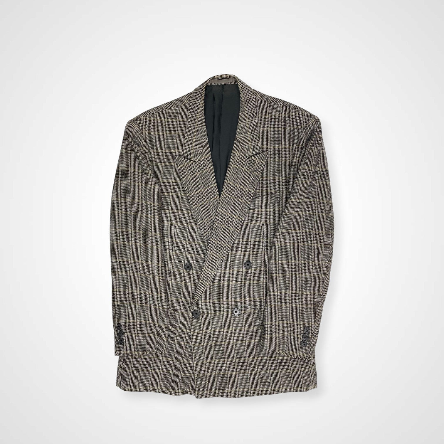 Paul Smith LONDON ポールスミスロンドン / ダブルブレスト チェック柄ジャケット 参考定価： SIZE：M