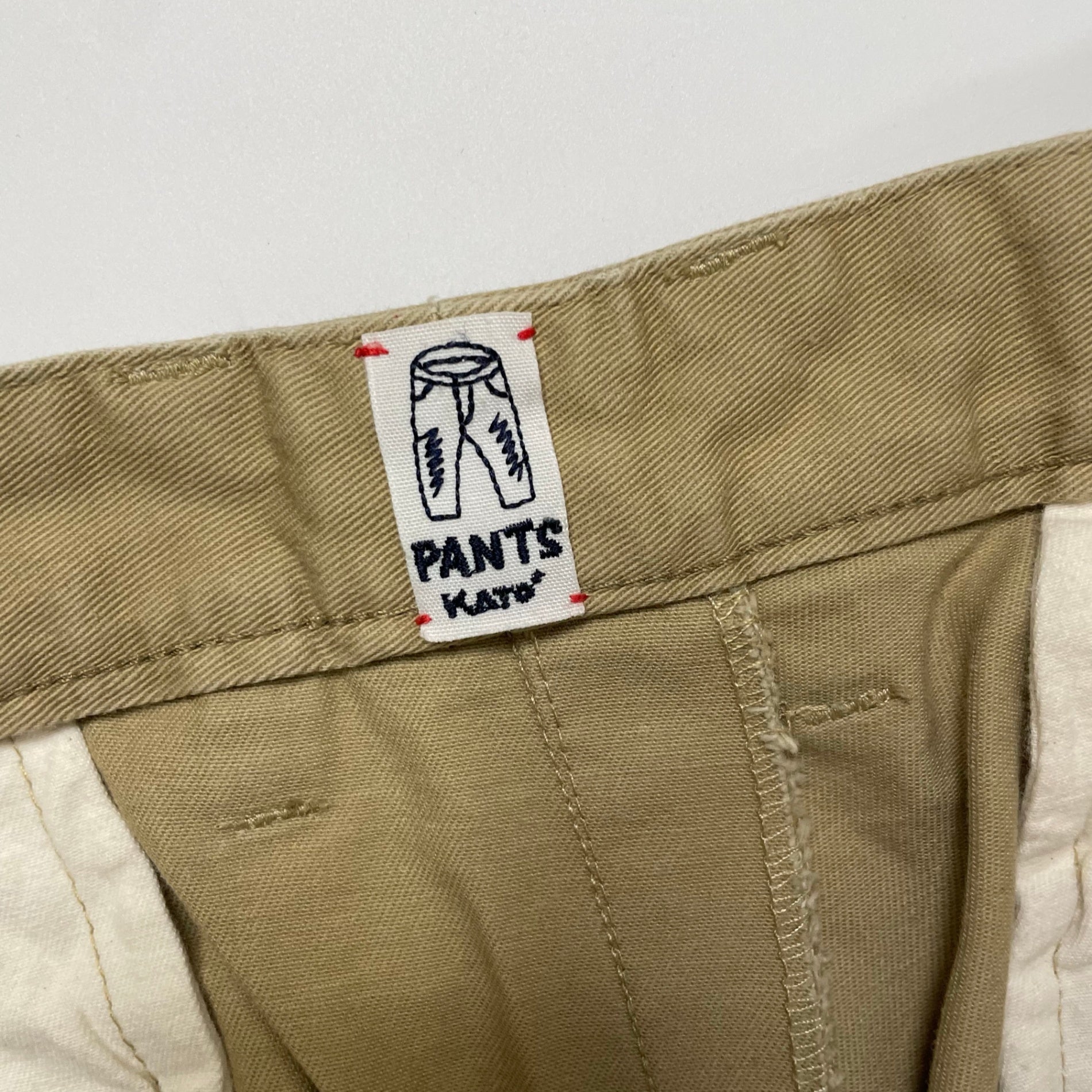 KATO カトー / 1タックチノパンツ 参考定価：21,000程度 SIZE:M