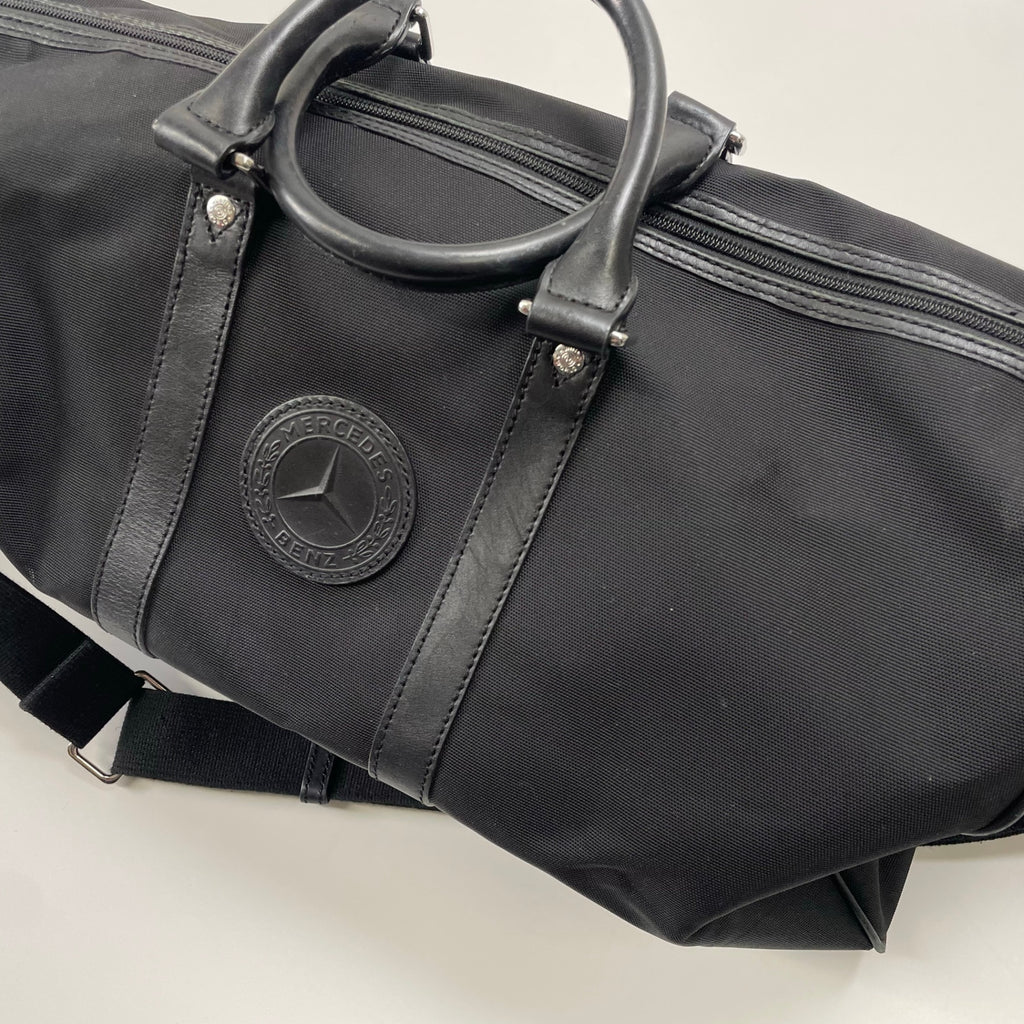 HUNTING WORLD × MERCEDES BENZ ハンティングワールド メルセデスベンツ / コラボ ボストンバッグ Classic Duffles ブラック