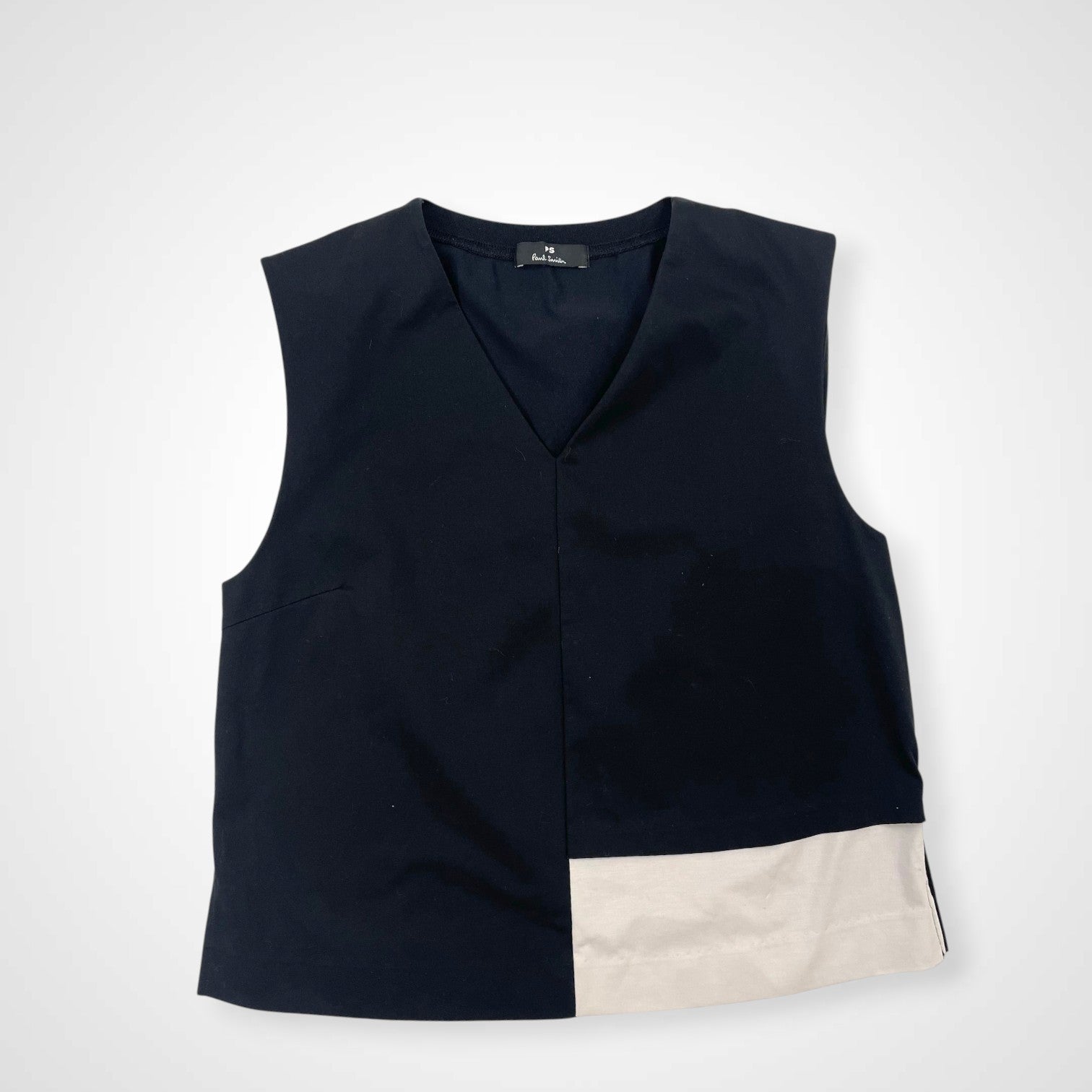 PS PAUL SMITH ピーエス ポールスミス / バイカラーカットソー 参考定価：16,000程度 SIZE:M