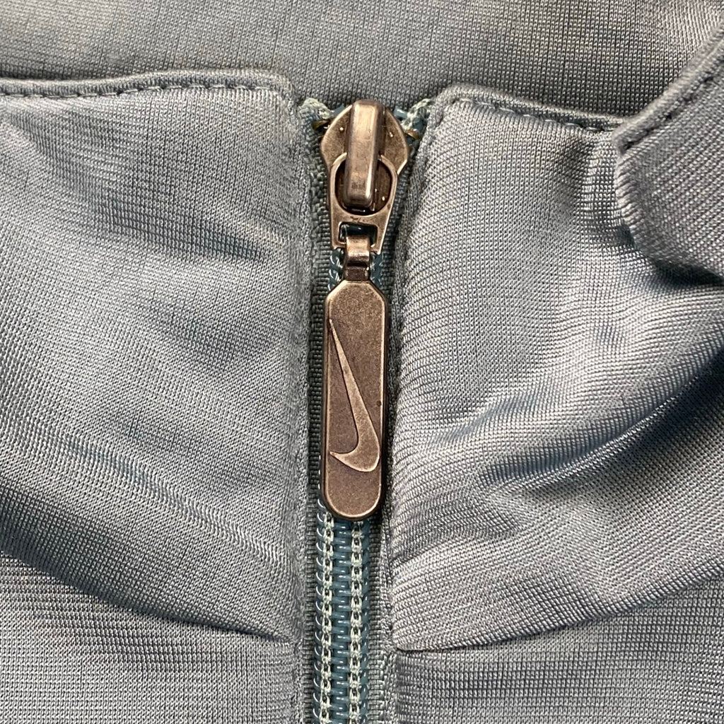 00's初頭 NIKE ナイキ / スモールスウォッシュ トラックジャケット グレー×ブラック SIZE:XL