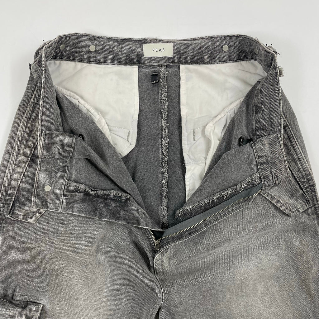 PEAS GALLARDAGALANTE / パラシュートカーゴ デニムパンツ 参考定価：45,000+tax SIZE:1