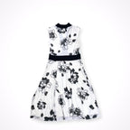 VIVIENNE TAM / 総柄ノースリーブワンピース SIZE:0