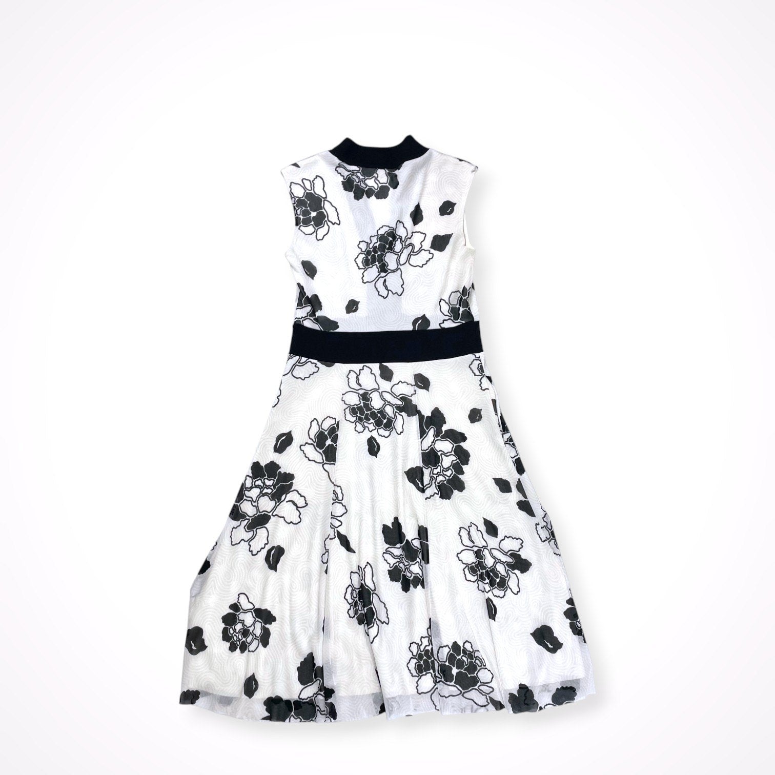 VIVIENNE TAM / 総柄ノースリーブワンピース SIZE:0