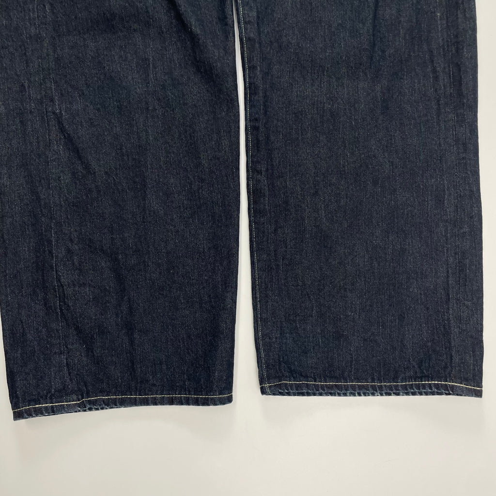 KAPTAIN SUNSHINE / ワイドデニムトラウザー シンチバック 参考定価：26,000+tax SIZE:36
