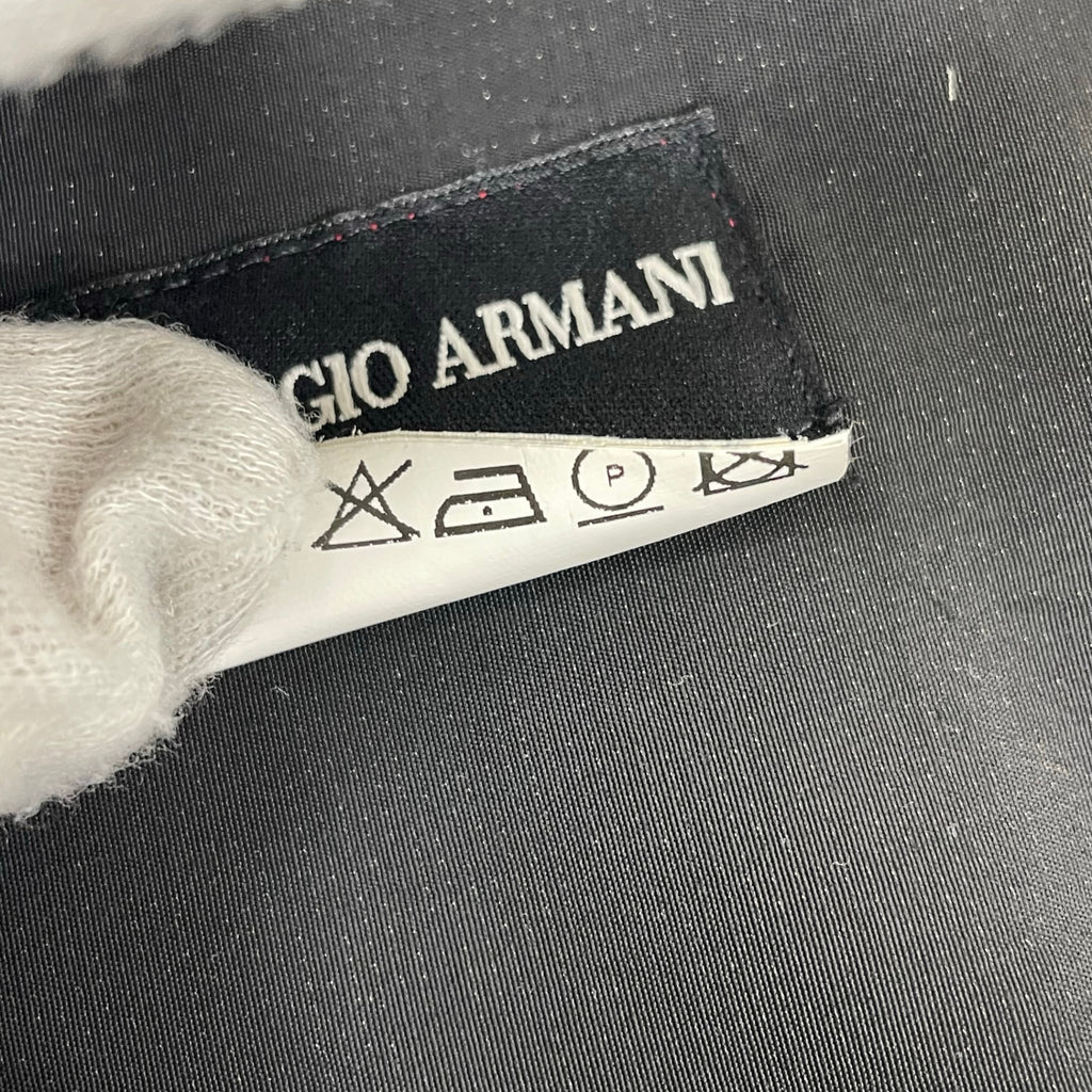 GIORGIO ARMANI / ナイロンタッチ ワイドパンツ イタリア製 SIZE:W77cm