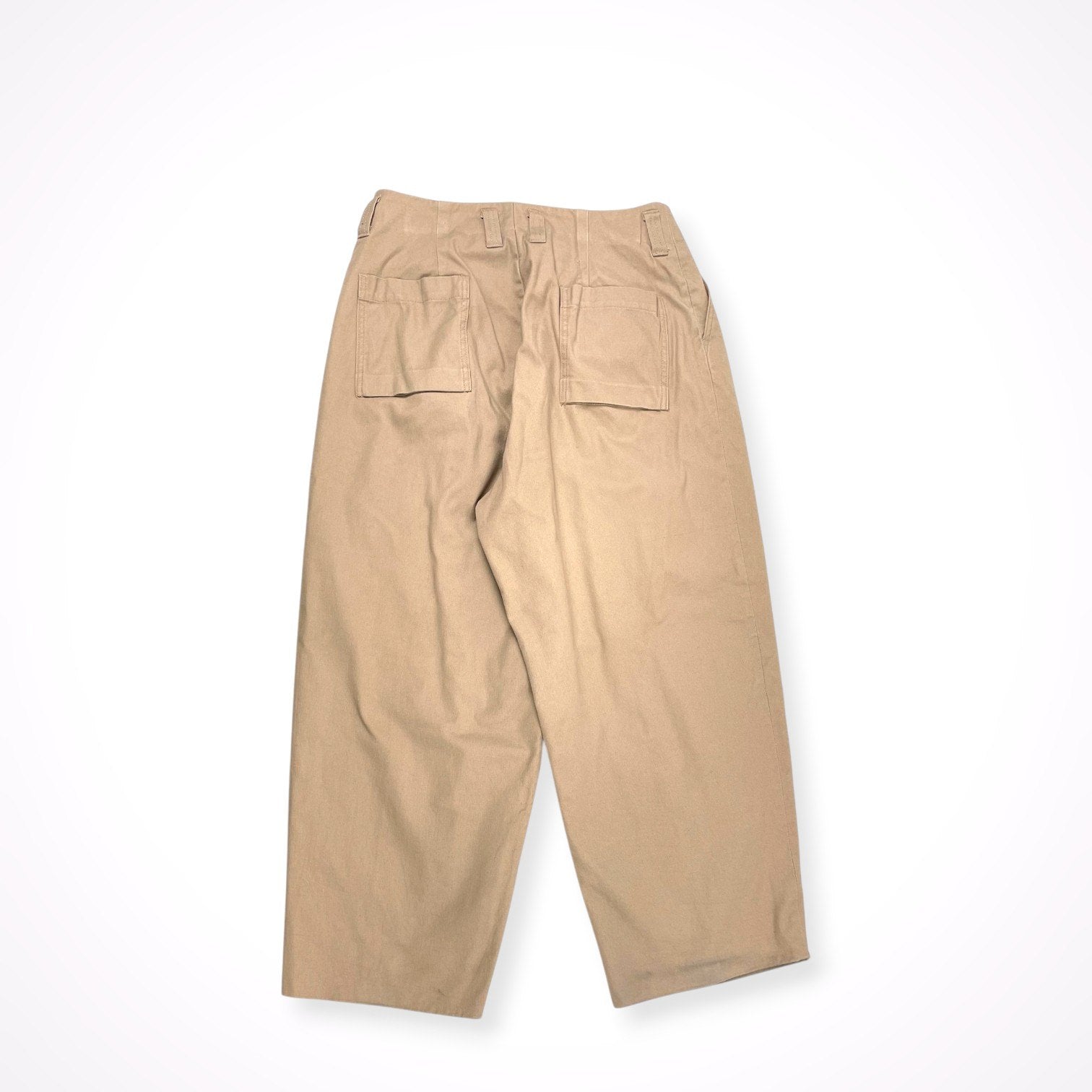 ROUNDABOUT ラウンダバウト / Double Canvas Deep Tuck Pants 参考定価：28,900 SIZE:1