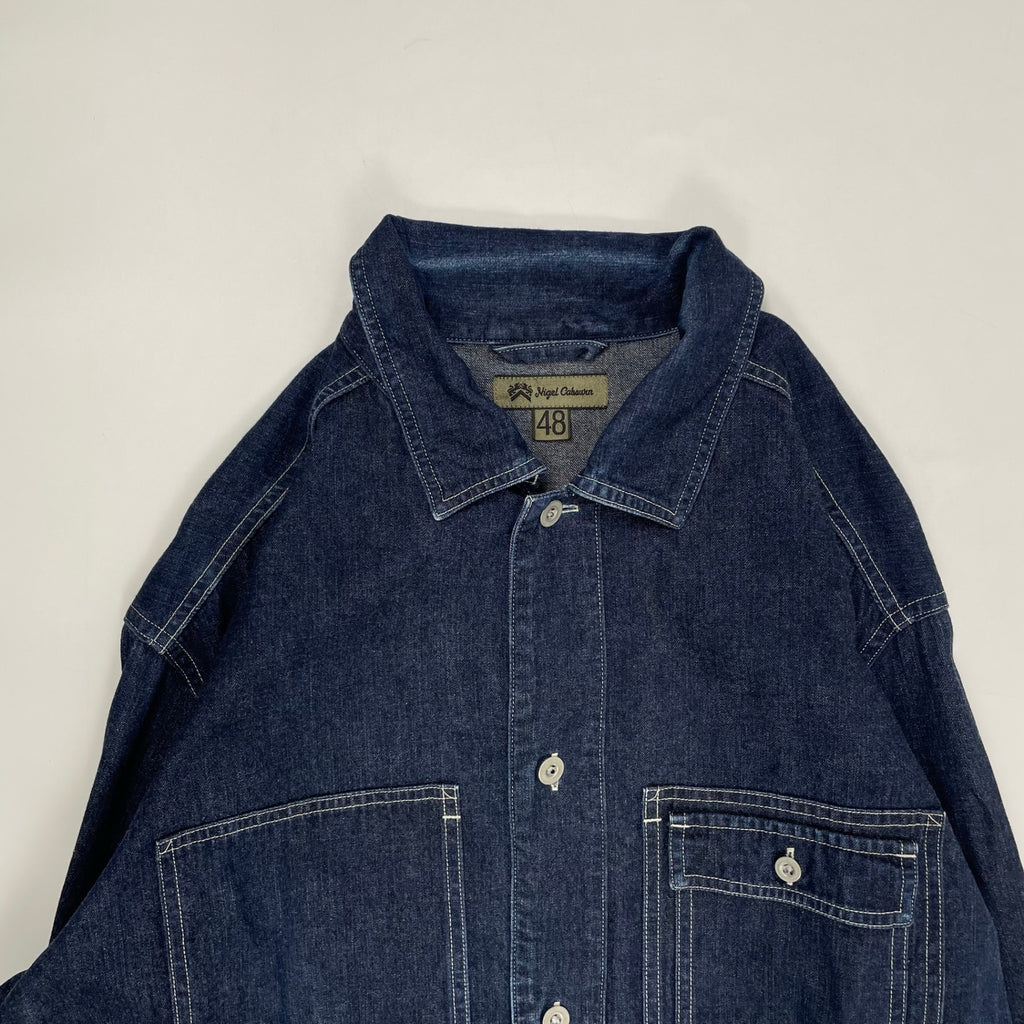 Nigel Cabourn / UTILITY SHIRT TYPE2 10oz DENIM 参考定価：36,000+tax SIZE:48