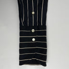 LAUREN RALPH LAUREN ローレン ラルフローレン / シルクストライプシャツ SIZE：6