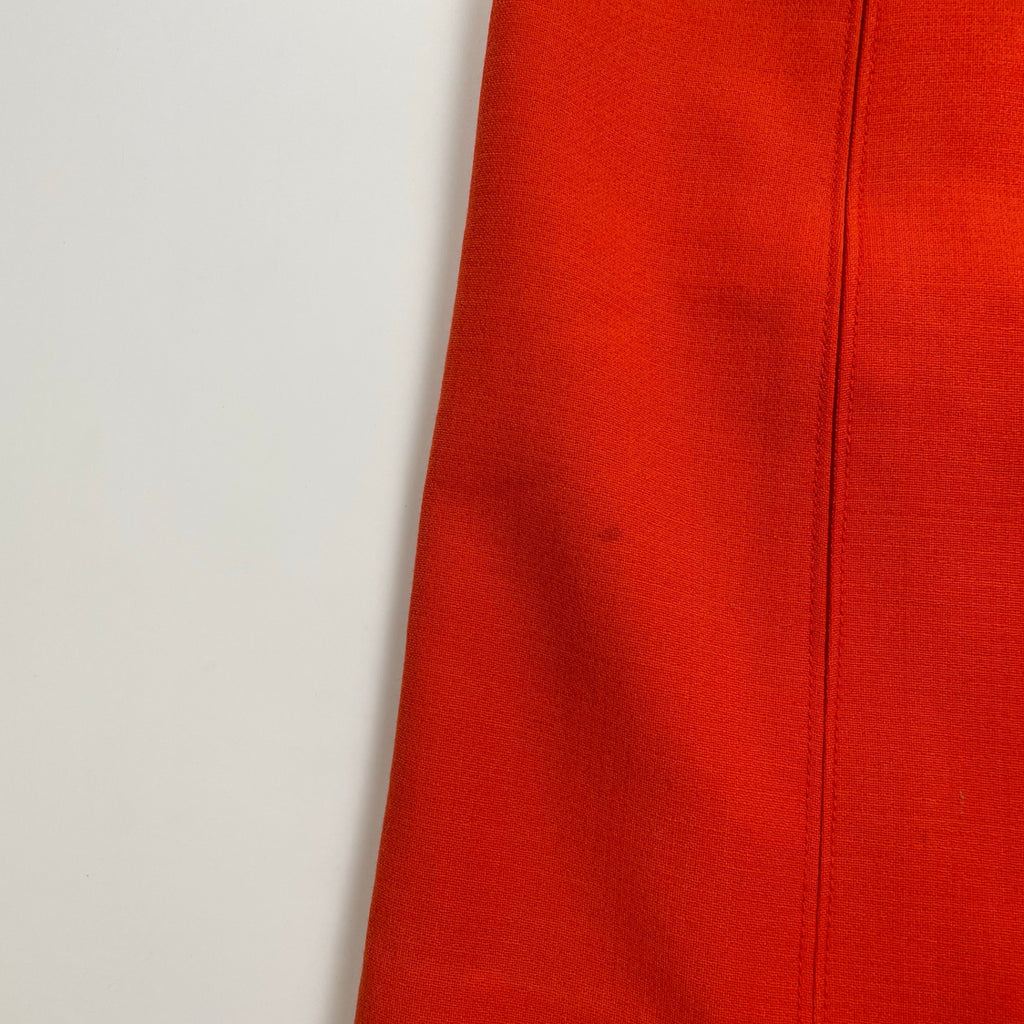 TORY BURCH トリーバーチ / ジップデザインワンピース オレンジ 参考定価：50,000程度 SIZE：6