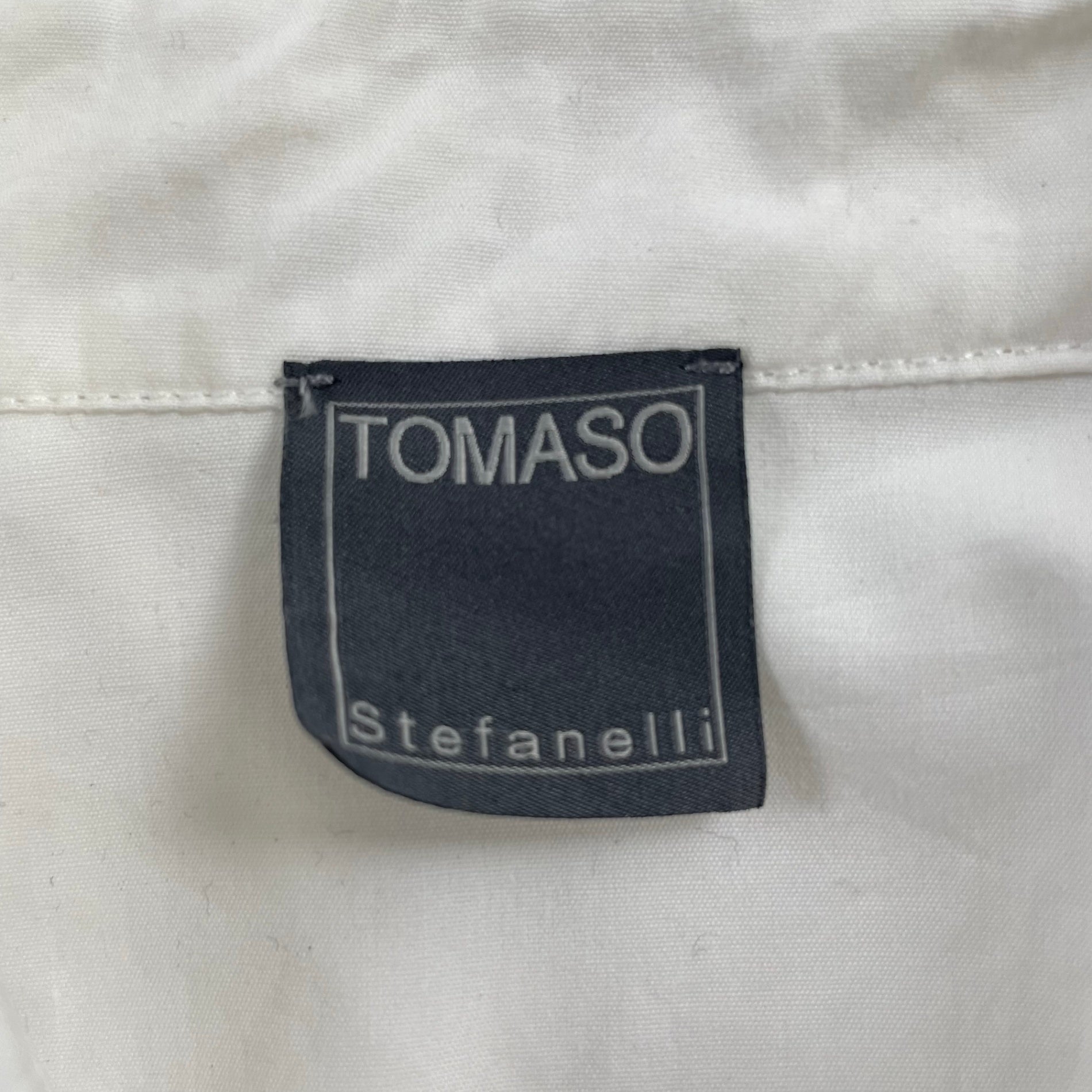 TOMASO Stefanelli / フレアスリーブビッグシャツ 参考定価：60,000程度 SIZE:40