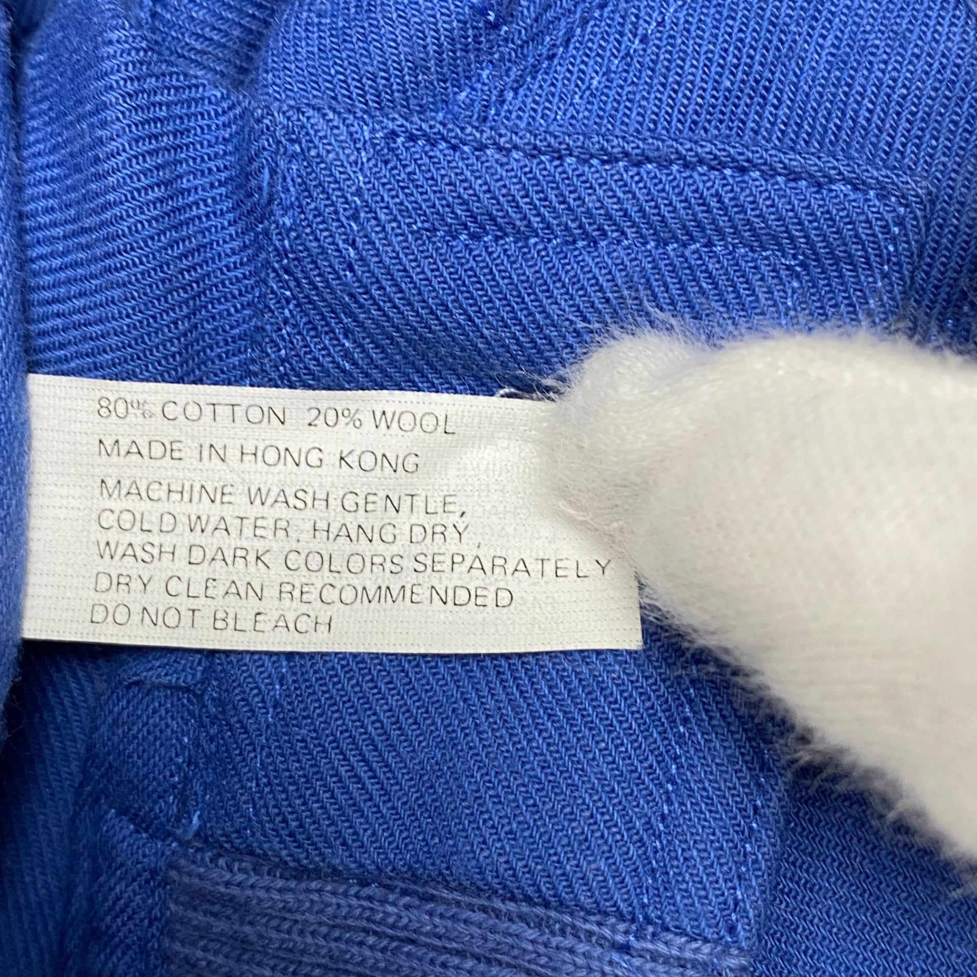 GIORGIO ARMANI ジョルジオ アルマーニ / ヴィンテージ コットンウール ギャバジンシャツ  SIZE:M