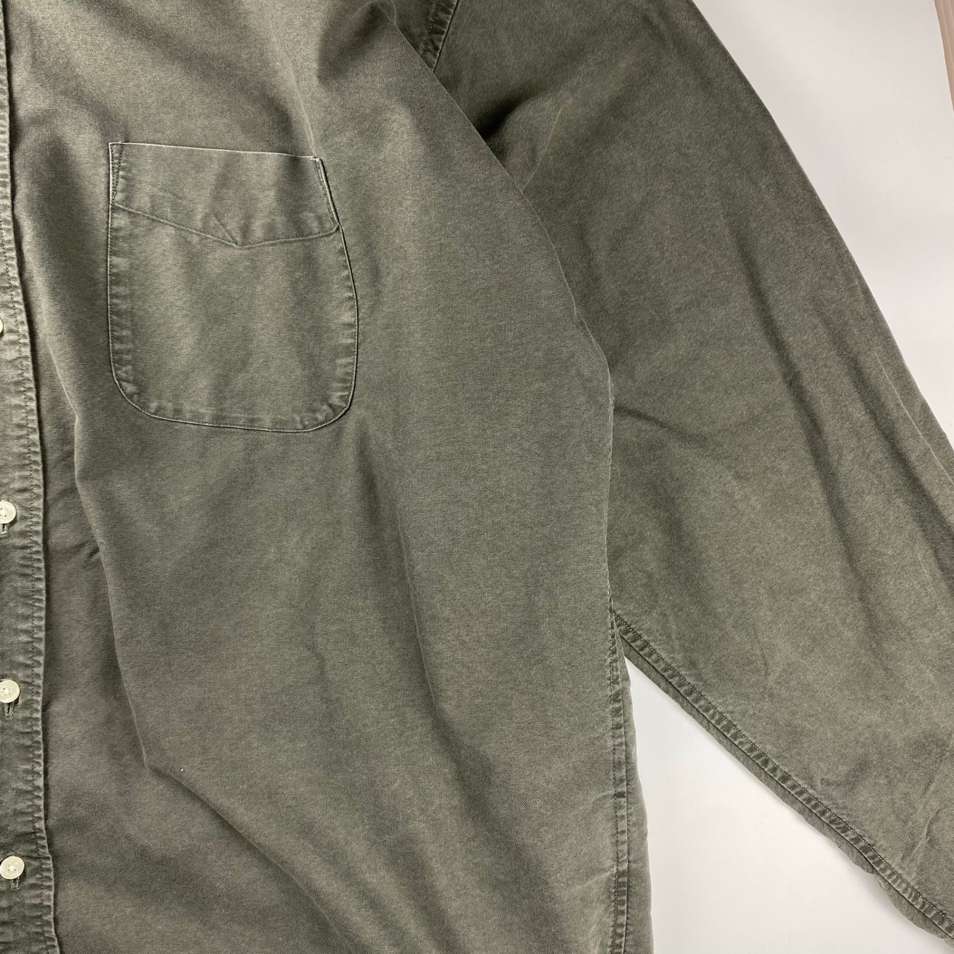 NAUTICA ノーティカ / ビッグ ボタンダウンシャツ 墨黒 長谷川 昭雄 SIZE:XXL