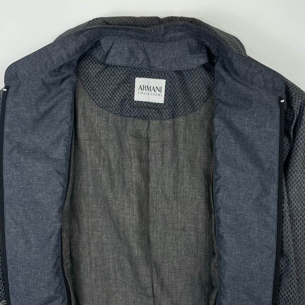 ARMANI collezioni / レイヤードデザインアンコンジャケット 参考定価：160,000程度 SIZE:46