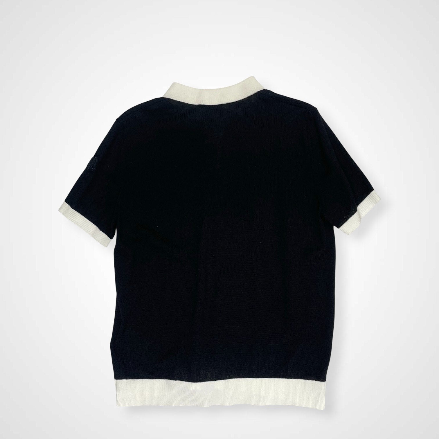 MONCLER モンクレール / POLO TRICOT ニットポロシャツ 参考定価：80,000程度 SIZE：M