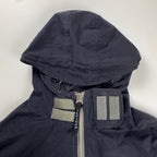 【LIMITTED ISSUE】 VINTAGE 90-00s TOMMY HILFIGER トミーヒルフィガー / COTTON NYLON TECH JACKET タクティカル ミリタリー フライトジャケット SIZE:L
