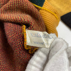HAI sporting gear ハイ スポーティングギア / VINTAGE ブロックチェック クルーネックニットカーディガン SIZE:S程度