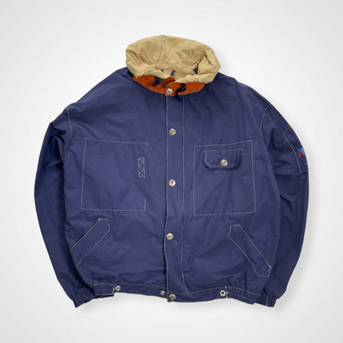 EURO VINTAGE ユーロヴィンテージ AMERICA TRADITIONAL YACHTING / 短丈 セーリングジャケット イタリア製 SIZE:50