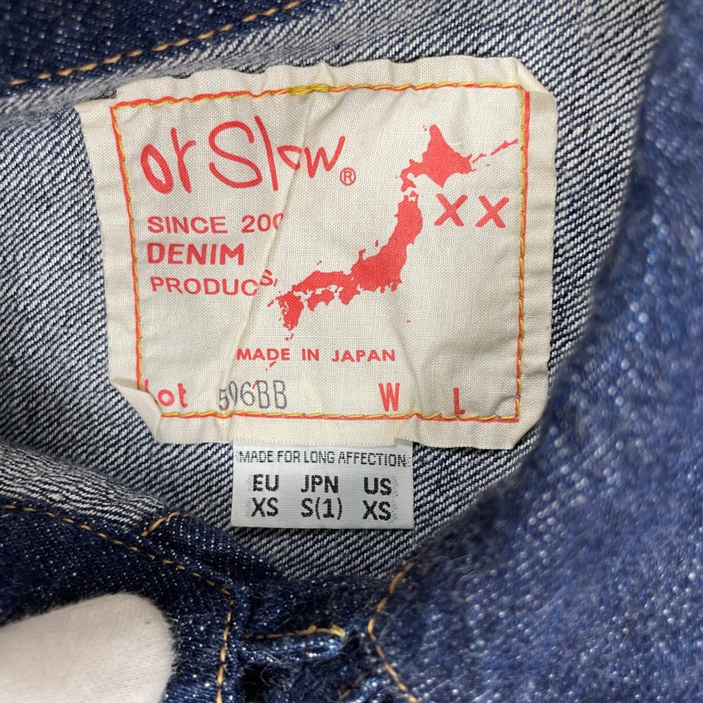 orslow × BEAMS BOY オアスロウ ビームスボーイ / 506BB Monroe Jacket インディゴ 参考定価：34,000+tax SIZE：S