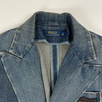 POLO RALPH LAUREN / ダブルブレストデニムブレザー 参考定価：60,000程度 SIZE:4