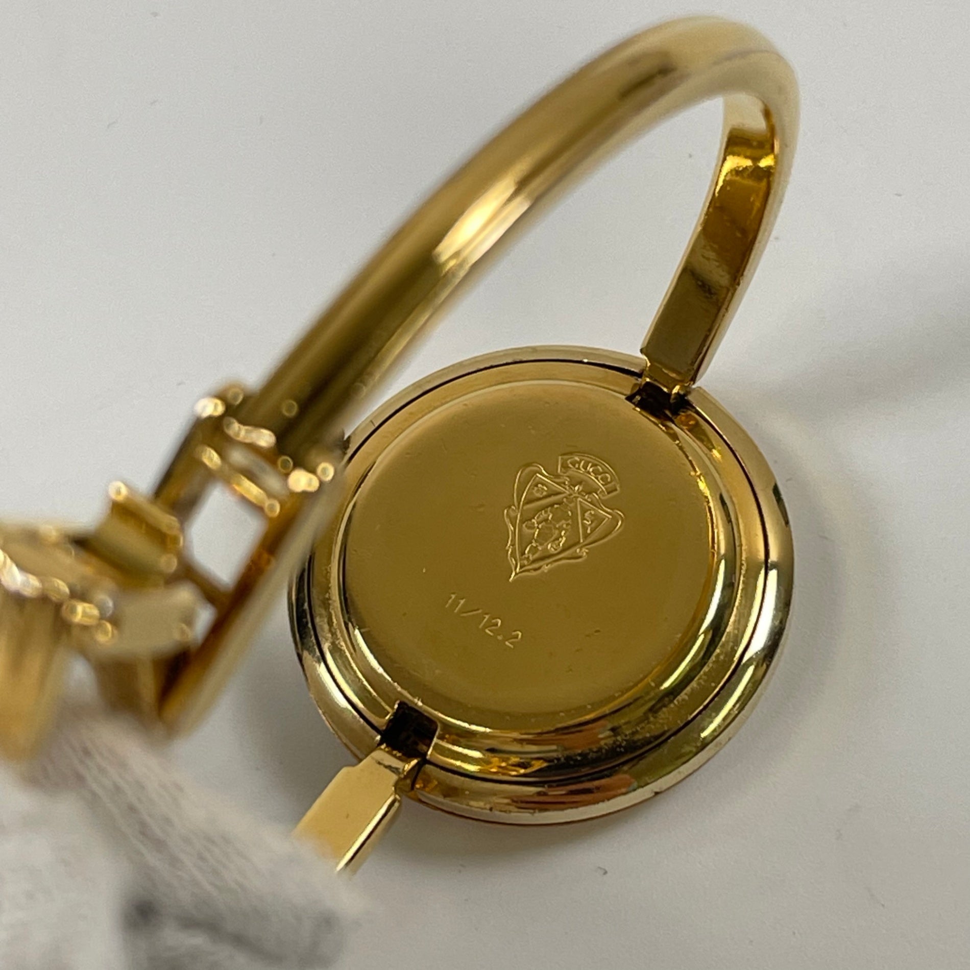 GUCCI グッチ / チェンジベゼル リストウォッチ 11リング 電池交換済 腕回り16cm(Mサイズ)