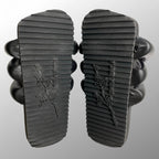 【箱・布袋付】 YUME YUME ユメユメ / TYRE SLIDE パイプサンダル ブラック 参考定価：21,000+tax SIZE:EU37(22.5-23cm程度)