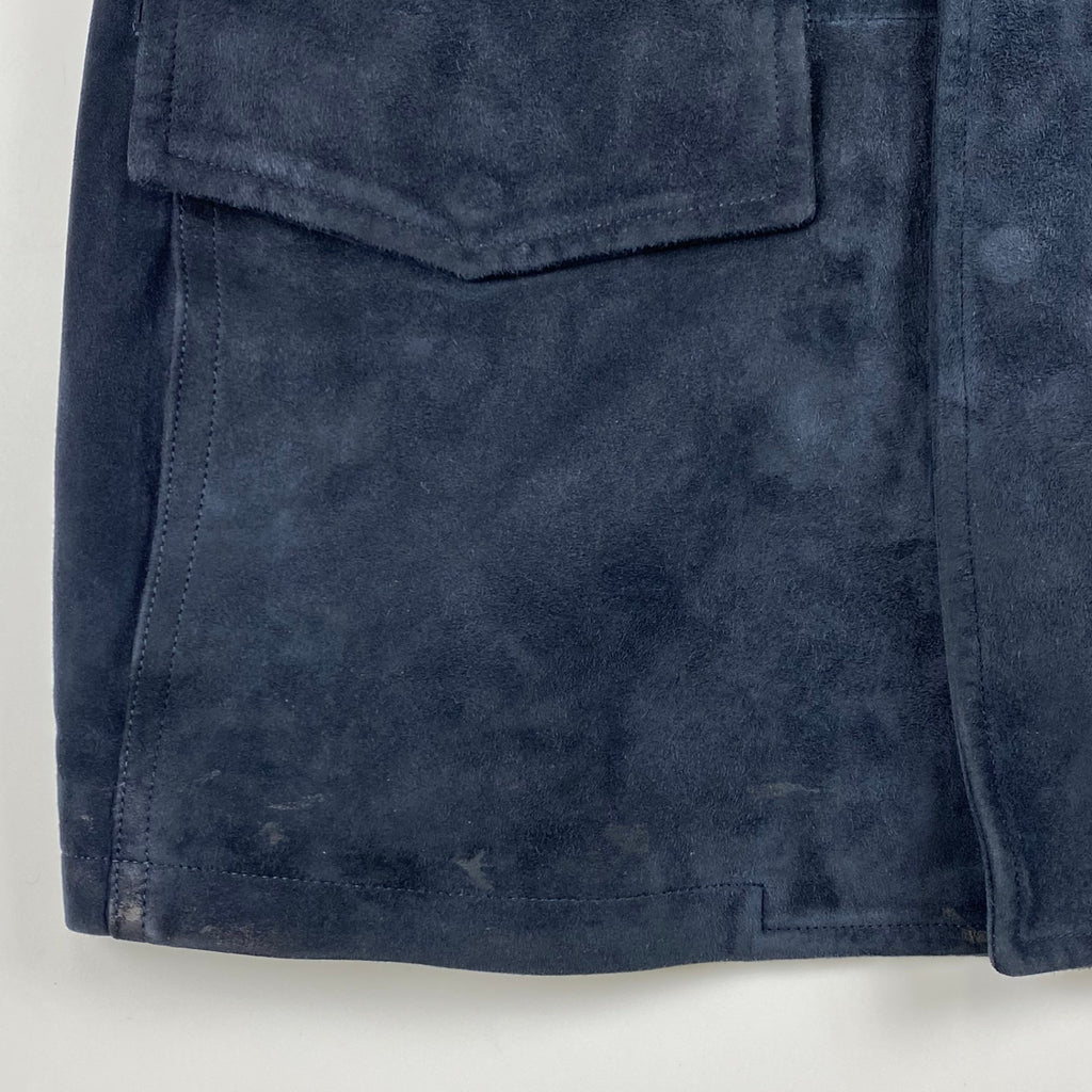 【干場 義雅さん別注】 SANNINO サンニーノ / M-65タイプ ラムレザー スエード ジャケット SIZE：48